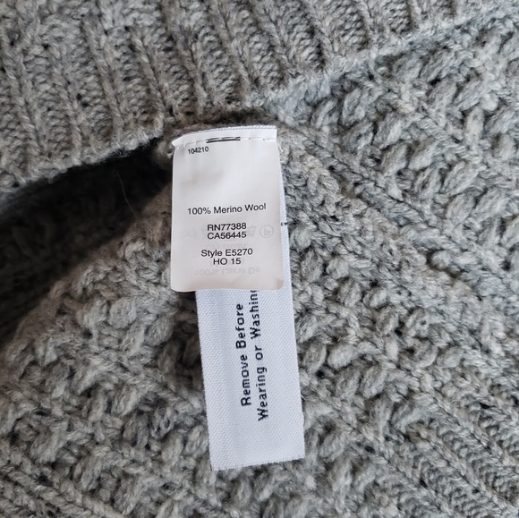 Madewell Palisade Full Back Zip Sweater Merino - Picture 7 of 7